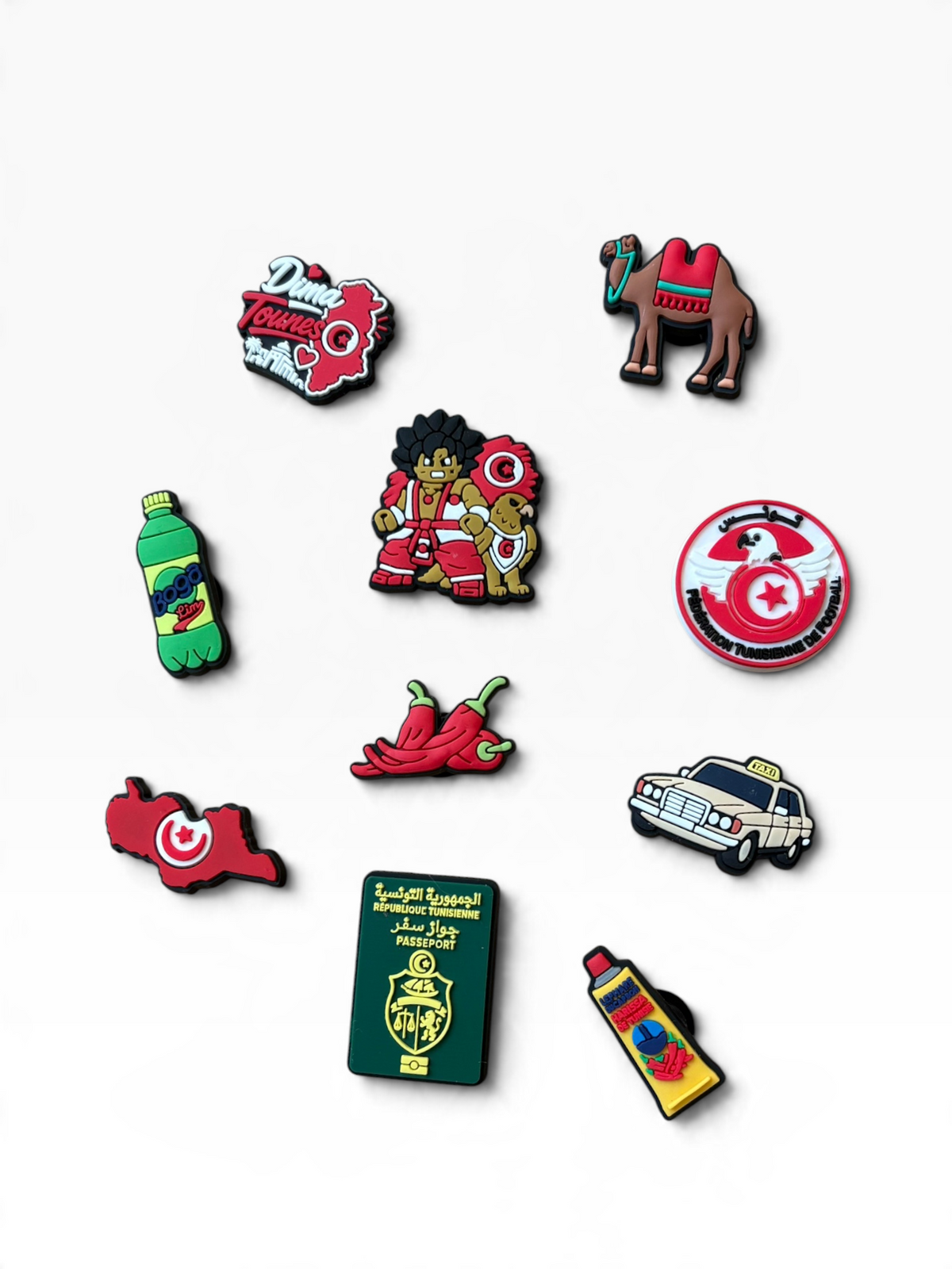 Pin’s pvc Tunisie