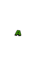 Lettres typographie Mario