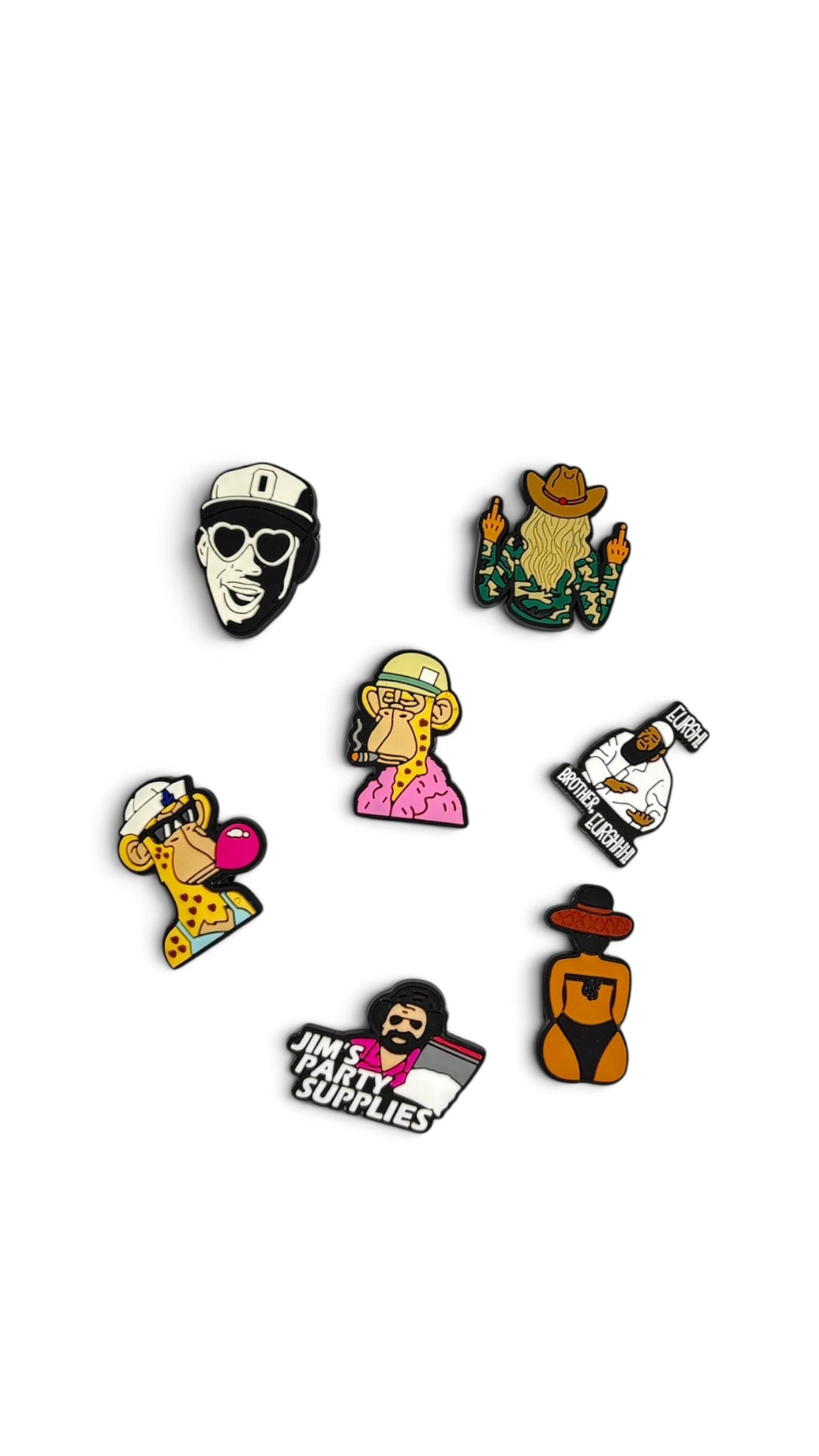 Pin’s pvc Aléatoires