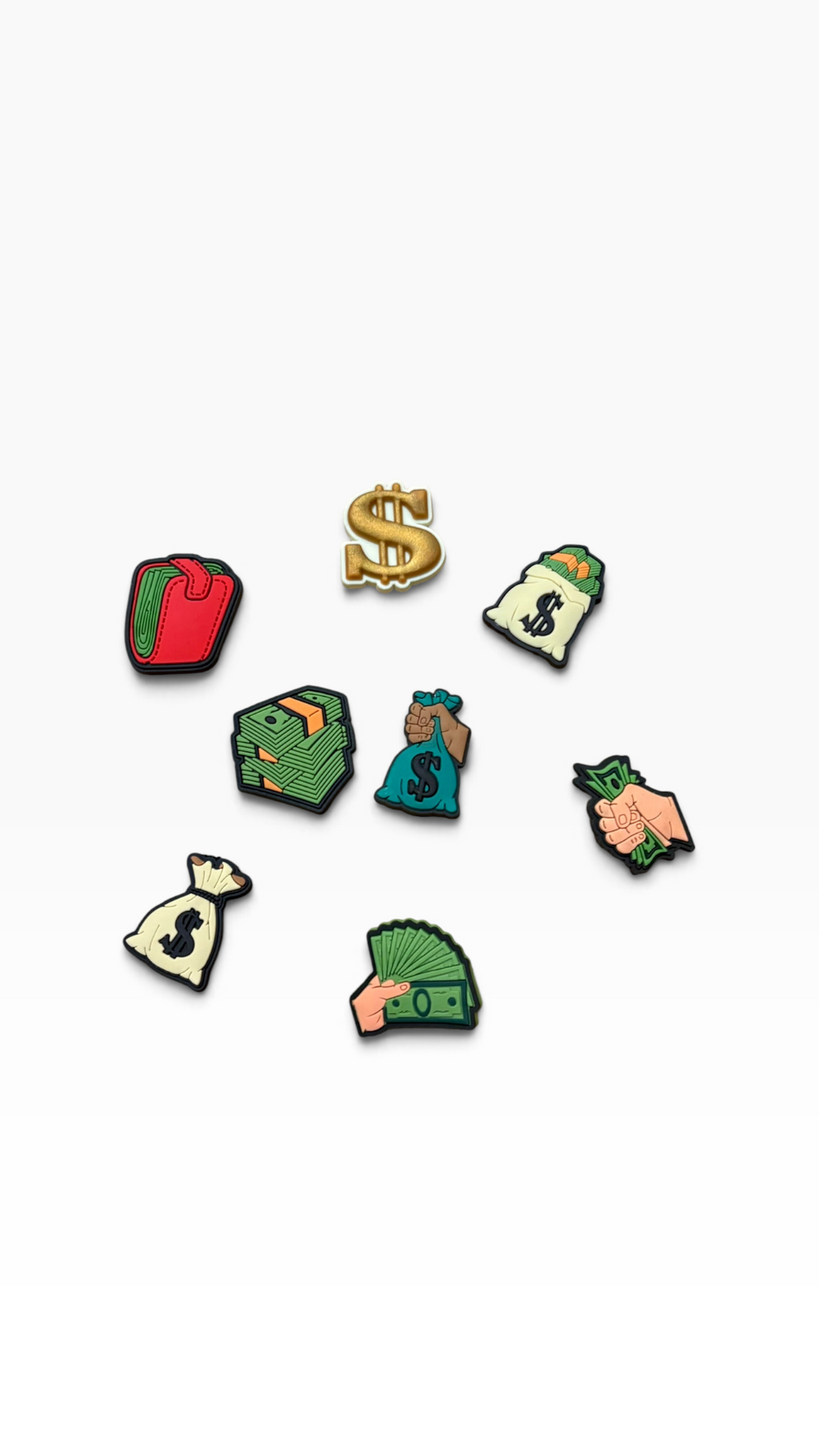 Pin’s pvc money