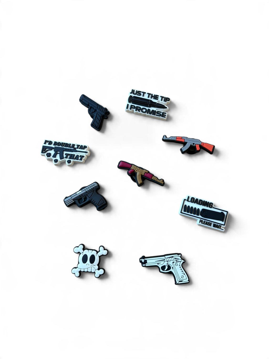 Pin’s pvc Armes et Tête de mort
