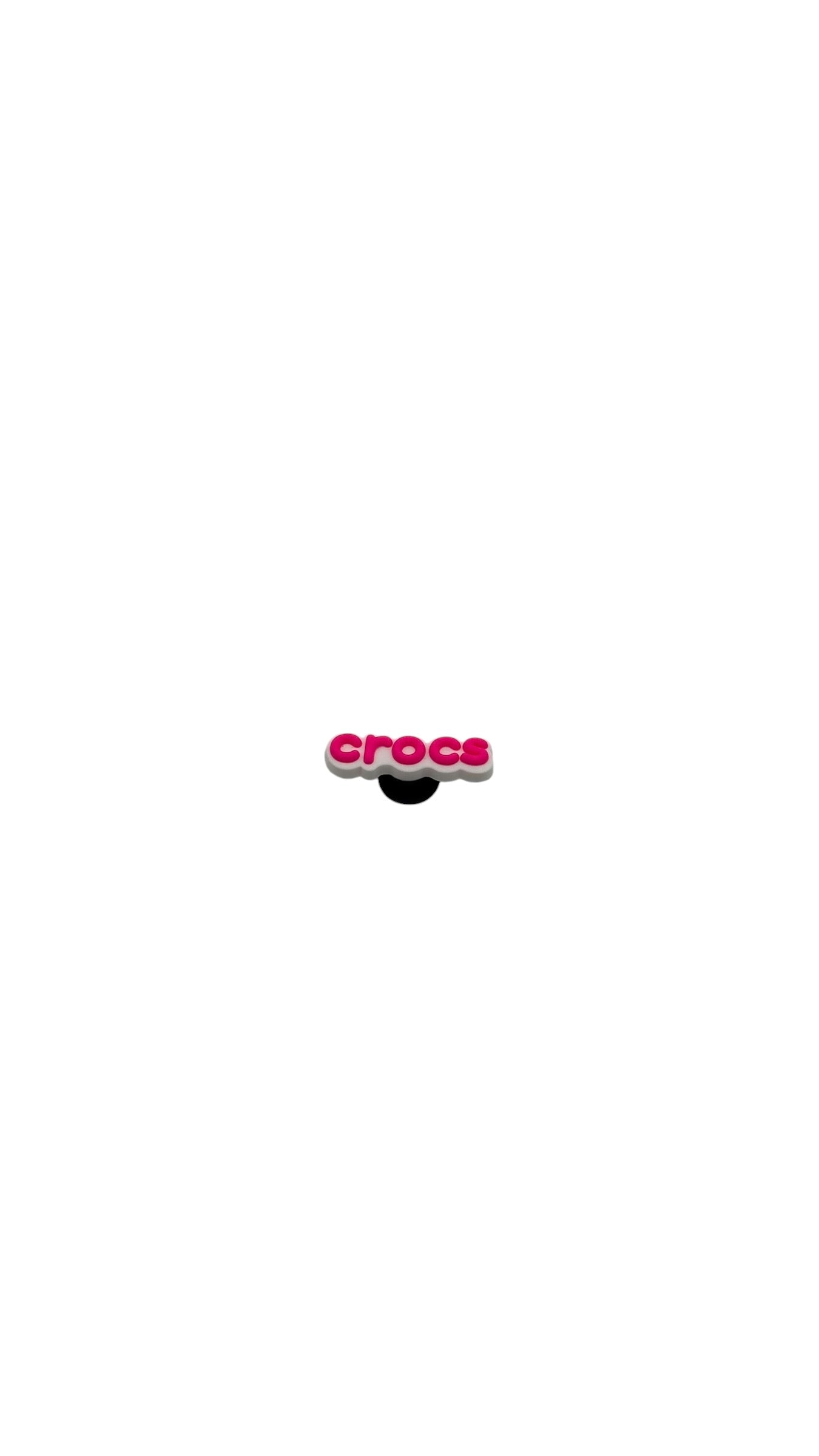 Pin’s pvc Écriture Crocs