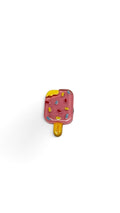 Glace rose transparente